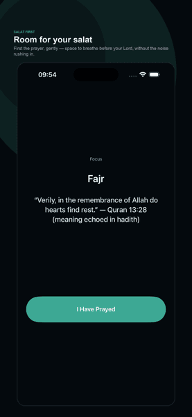 Salat First: Prayer Times screenshot